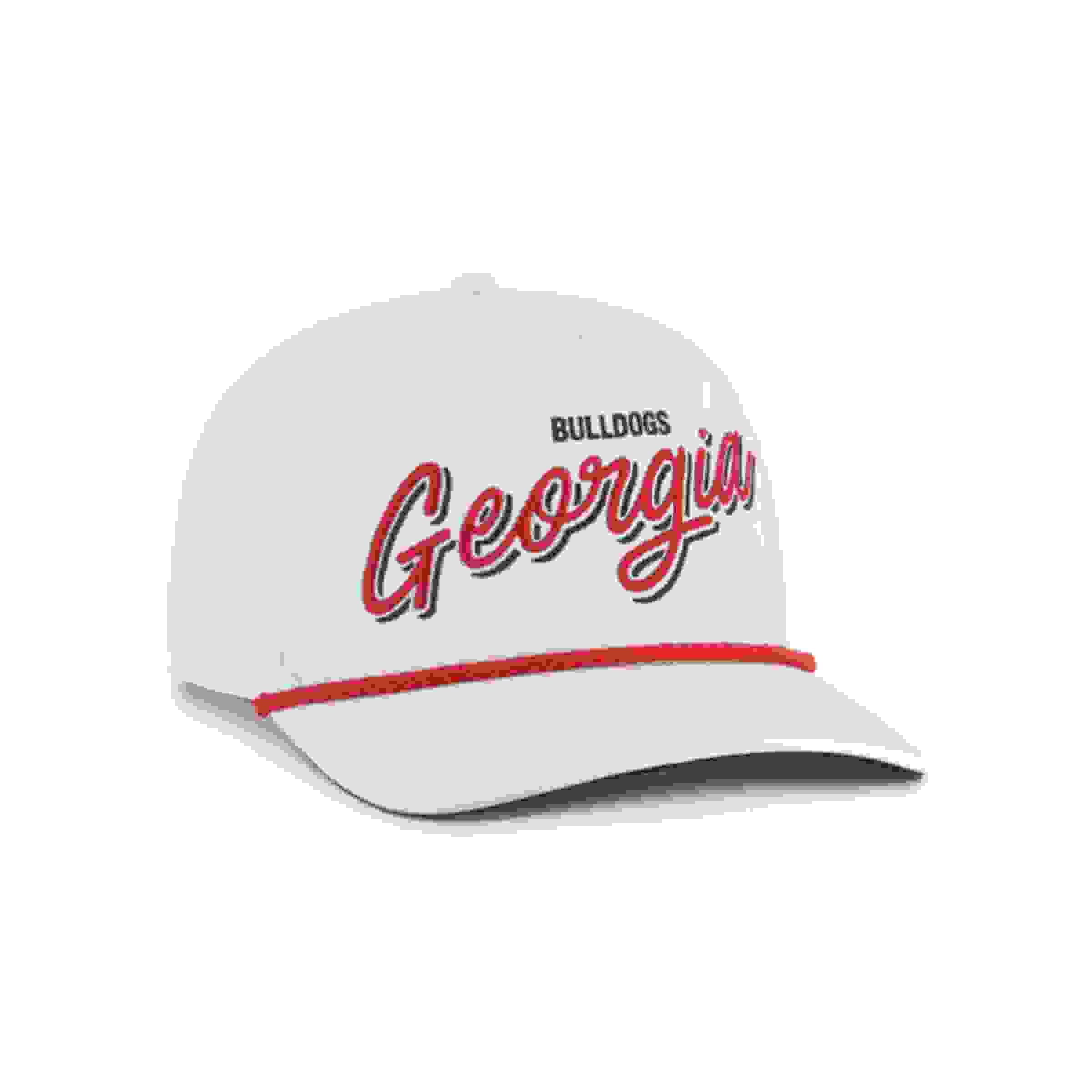 47 Georgia Bulldogs Fairway Hitch White Snapback Hat
